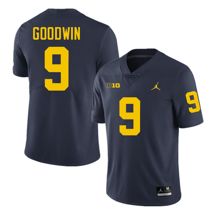 Channing Goodwin Michigan Jersey,Michigan Wolverines #9 Channing Goodwin College Football Jersey Youth-Navy